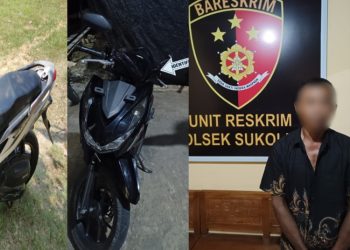 Hendak Kabur ke Bali, Pencuri Sepeda Motor di Sukolilo Pati Diringkus Polisi