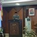 Dipilih Jadi Ketua DPRD Jepara Sementara, Agus Sutisna Segera Bentuk AKD 8 Ketua Sementara DPRD Kabupaten Jepara, Agus Sutisna, menyampaikan sambutan usai dilantik pada Selasa, 13 Agustus 2024. (Tomi Budianto/Beritajateng.id)