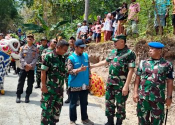 Tingkatkan Infrastruktur, TMMD 2024 di Desa Labuan Kidul Rembang Resmi Ditutup