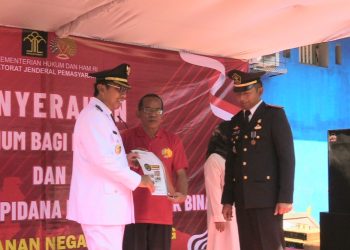 Bupati Hafidz Terkesan Program di Rutan Kelas IIB Rembang Saat Serahkan Remisi Moment 17 Agustus 2024
