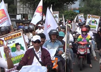 Gerindra Kerahkan 800 Kader Iringi Pendaftaran Fadia-Sukirman ke KPU Pekalongan