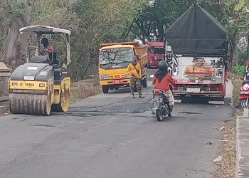 Jalan Provinsi Jateng Cepu-Sulursari di Randulawang Mulai Diperbaiki setelah Dikeluhkan Warga