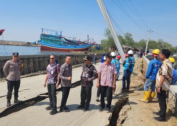 Ambles, Akses Jalan Menuju Pulau Seprapat Tak Bisa Dilalui Kendaraan Roda Empat