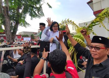 PDIP Resmi Usung Agustina Wilujeng-Iswar Aminuddin di Pilwalkot Semarang 2024
