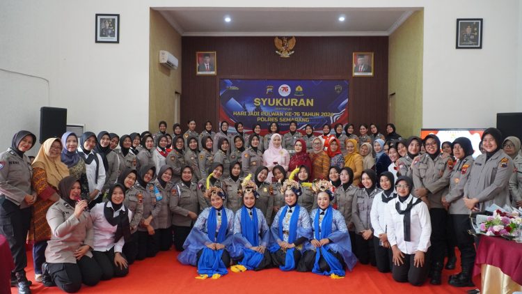 Peringatan HUT ke-76 Polwan, Kapolres Semarang: Menjadi Polwan Merupakan Profesi yang Mulia