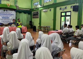 Siswa MAN Grobogan Deklarasi Jateng Zero Knalpot Brong Bersama Polres