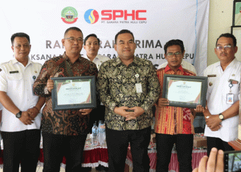 Bupati Blora Apresiasi Bantuan Jambanisasi dari PT SPHC untuk Keluarga Kurang Mampu