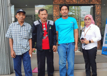 Pastikan Tepat Sasaran, Dinsos PPKB Rembang Monitoring Penyaluran Banjamsos KJS