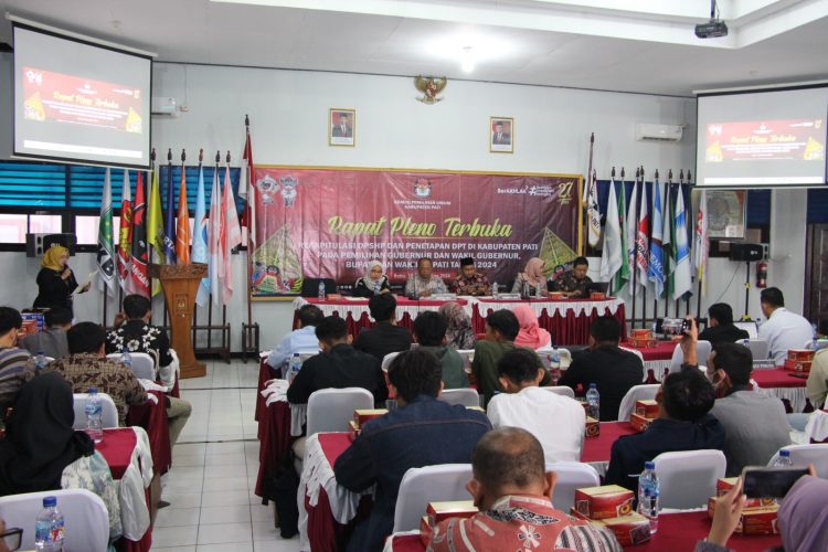 KPU Pati Tetapkan DPT, Ini Rinciannya 1 KPU Pati Tetapkan DPT, Ini Rinciannya