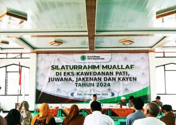 MUI Pati Bersama Baznas Gelar Silaturahmi Mualaf