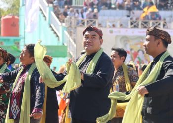 Meriahnya Blora Culture Festival, Bupati Arief Ikut Tayuban Bareng 3.000 Penari