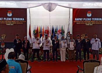 Optimis! Ini Tanggapan Masing-masing Paslon setelah KPU Rembang Tetapkan Nomor Urut