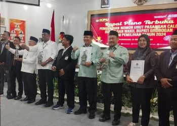 KPU Grobogan Undi Nomor Urut, Para Calon Saling Ungkap Makna Angka 9 KPU Grobogan Undi Nomor Urut, Para Calon Saling Ungkap Makna Angka