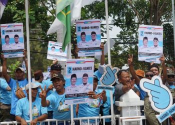 Harno – Hanies dapat Nomor Urut 2: Satu Dibuka, Dua Dicoblos