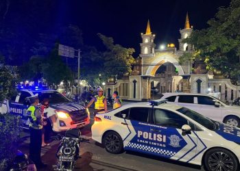 Antisipasi Gangguan Kamtibmas Saat Kampanye, Polres Grobogan Adakan Patroli Skala Besar