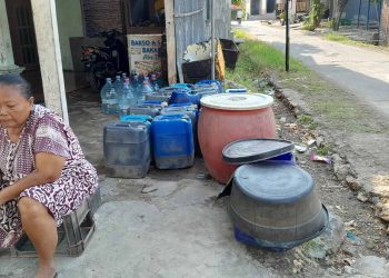 Waduh! Warga Ngaluran Demak Mulai Kesulitan Dapatkan Air Bersih