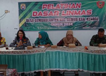 Cegah Tindak Kejahatan dan Jaga Keamanan, Satpolkar Kendal Berikan Penuluhan