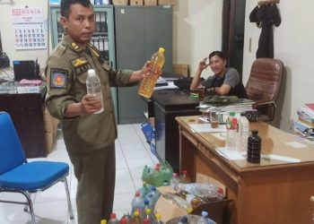 Tegakkan Perda, Satpolkar Kendal Tertibkan Peredaran Miras Ilegal