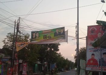 Paslon di Grobogan Abaikan Aturan Pemasangan APK, FLP Minta Bawaslu Bertindak