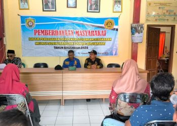 Minimalisir Kebakaran di 5 Menit Pertama, Satpolkar Kendal Gelar Sosialisasi