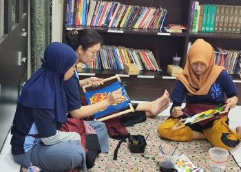 Sebagai Bekal Usai Jalani Hukuman, Rutan Salatiga Latih Warga Binaan Membatik