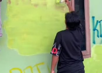 Patifosi Lakukan Perbaikan Imbas Aksi Vandalisme, DPRD Pati Beri Apresiasi