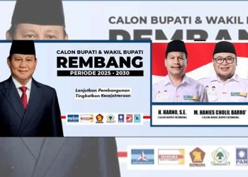 Harno-Hanies dapat Dukungan Langsung dari Presiden RI Prabowo di Pilkada Rembang