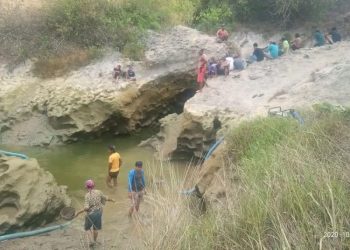 Tak Bisa Berenang, Dua Siswa Tewas Tenggelam di Kali Tapen Winong Pati