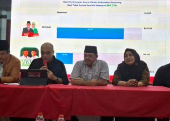 Hasil Quick Count Pilbup Kabupaten Semarang, Ngesti-Nur Arifah Raup 80,2 Persen Suara