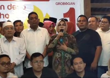 Hasil Quick Count Unggul, Sri Sumarni Deklarasikan Kemenangan Paslon 01 di Pilkada Grobogan