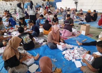 Sebanyak 512 Ribu Surat Suara Disortir dan Dilipat, KPU Rembang: Segera Selesai