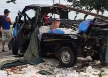 Truk Box Tabrak Dua Kendaraan di Jalan Lingkar Selatan Pati, 4 Orang Dilarikan ke RS