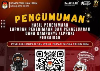 Ratusan Hingga Miliaran Rupiah, LPPDK Peserta Pilbup Blora Diteruskan ke Akuntan Publik