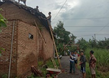 12 Rumah dan Satu Toko di Dukuhseti Pati Rusak Diterpa Angin Kencang
