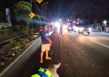 Truk di Salatiga Melaju Melebihi Marka Jalan, Tabrak Pemotor Hingga Tewas
