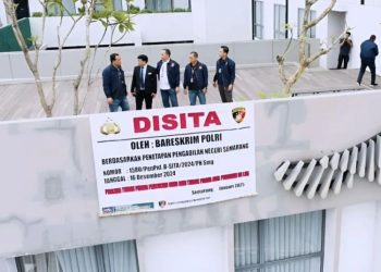 Dibangun dengan Uang Judol, Hotel Aruss di Semarang Disita Bareskrim Polri