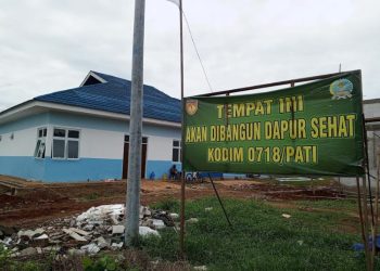 Masih Proses Pembangunan, Dapur untuk MBG di Pati Dijaga Langsung Badan Gizi Nasional