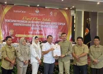 Ditetapkan Jadi Bupati Kudus Terpilih, Sam’ani Susun Program Prioritas 100 Hari Pertama