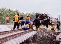 Pemulihan Jalur Rel Kereta Terdampak Banjir di Grobogan Ditarget Selesai 5 Februari 18 Pemulihan Jalur Rel Kereta Terdampak Banjir di Grobogan Ditarget Selesai 5 Februari