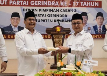 Harno-Hanies Harap Gerindra Jadi Jembatan Aspirasi Rembang ke Tingkat Nasional