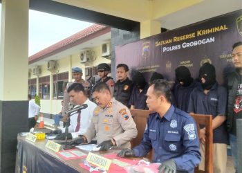 Penadah dan 3 Pelaku Pencurian Kendaraan di Grobogan Diringkus Polisi