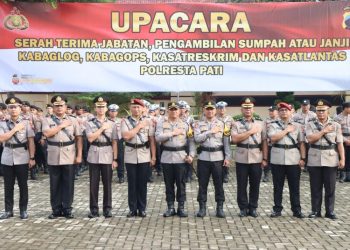 Sejumlah Perwira di Polresta Pati Dimutasi dari Jabatannya, Ini Daftarnya