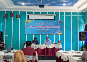 Manfaatkan Waktu saat Anak-Anak Belajar Mandiri di Rumah, Guru-Guru SMPN 2 Rembang Belajar Bersama Penerapan Deep Learning dalam Pembelajaran