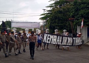 Gelar Aksi Lagi, Petani Pundenrejo Pati Tuntut Tanah Nenek Moyangnya Dikembalikan 