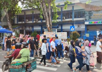 Pengguna Jalan di Grobogan Keluhkan Sikap Pedagang saat Event CFD