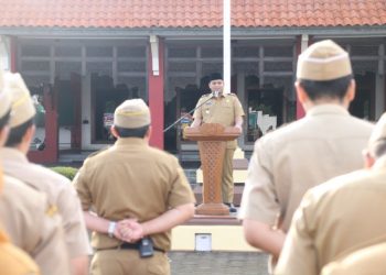 Perdana Pimpin Apel, Wakil Bupati Jepara Gus Hajar Sebut Sejumlah Program Prioritas