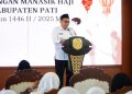 Wabup Pati Minta Para Jamaah Haji Doakan Kesejahteraan Kabupaten 18 Wabup Pati Minta Para Jamaah Haji Doakan Kesejahteraan Kabupaten