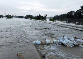Tanggul Sungai Tuntang di Grobogan Jebol, Bego dan Buldoser Disiagakan