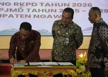 3 Bupati di Perbatasan Jateng Jatim Kerjasama Bangun Daerah Berbasis Kawasan Wironegoro