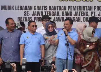 Mudik Gratis, Ahmad Luthfi Lepas Puluhan Ribu Pemudik Asal Jateng di TMII Jakarta